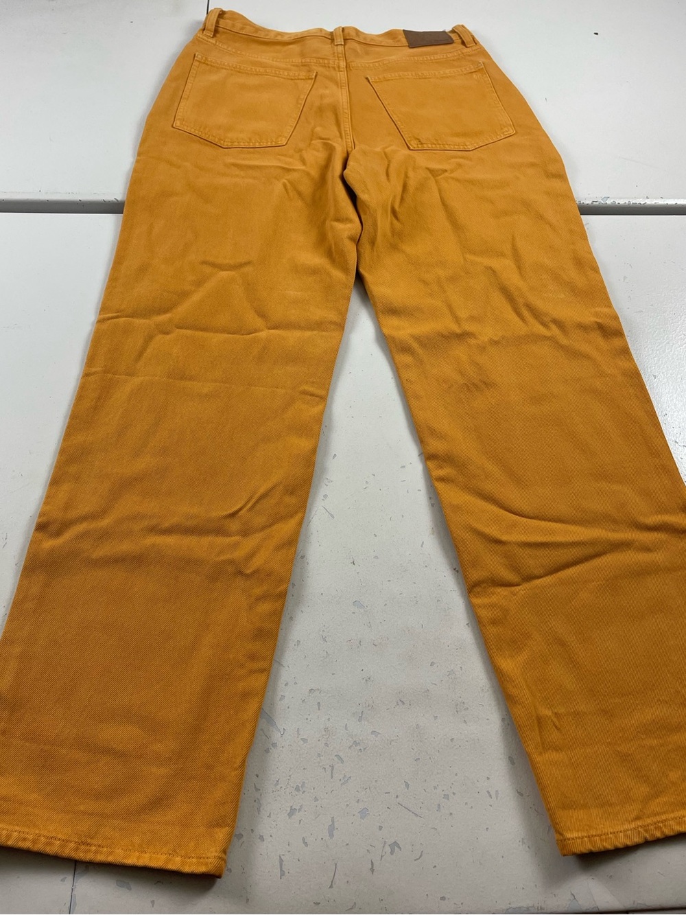 Madewell Baggy Straight Jeans Women size 28 High waist light wash